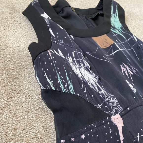 Twinkle by wenlan silk black dress - Picture 2 of 4